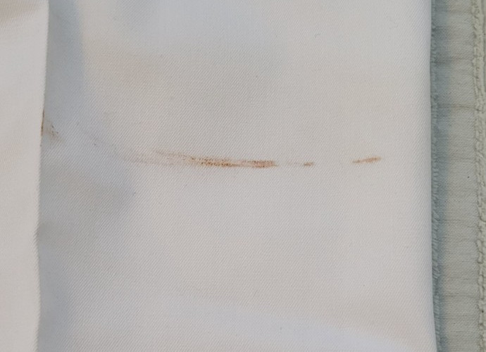 Sailor Flare Pants Military White Creighton Vintage 1970's Navy Size 35x35 ?