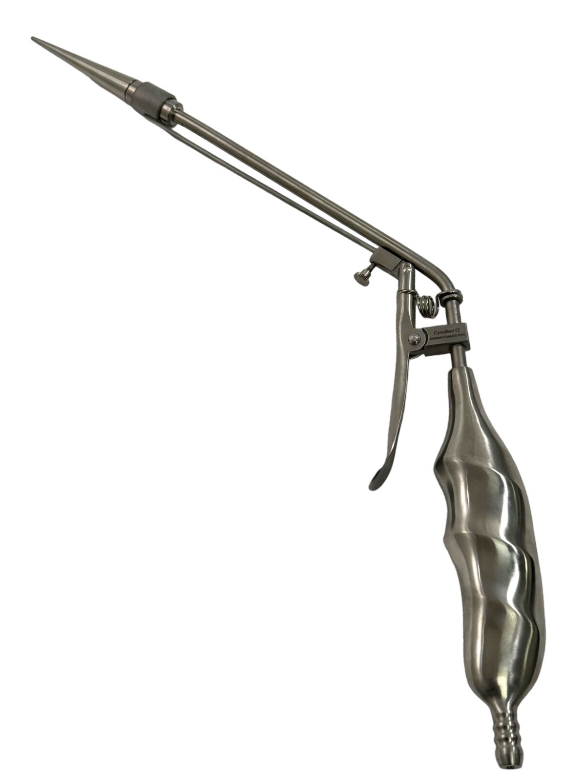 Hemorrhoidal Ligator Suctioning Instrument + Loading Cone - STR- Stainless Steel