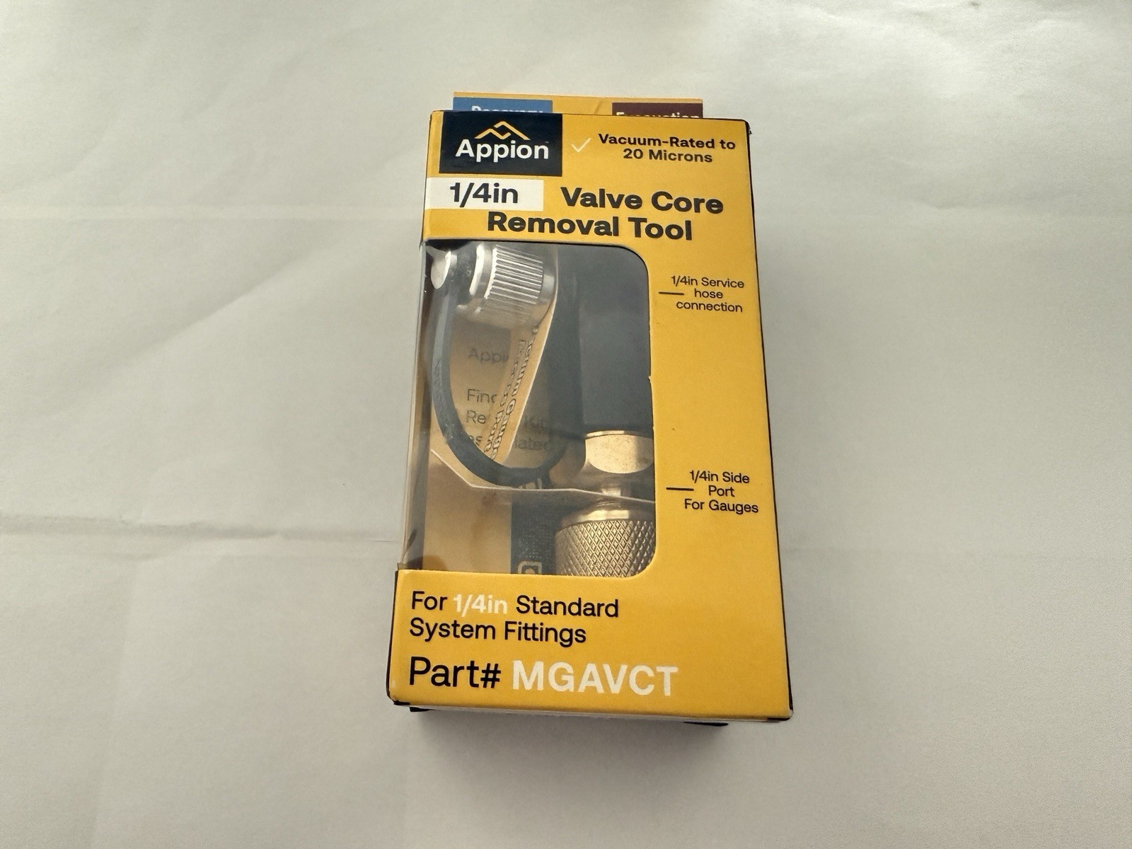 Open Box Appion MGAVCT 1/4" Vacuum-Rated Valve Core Tool