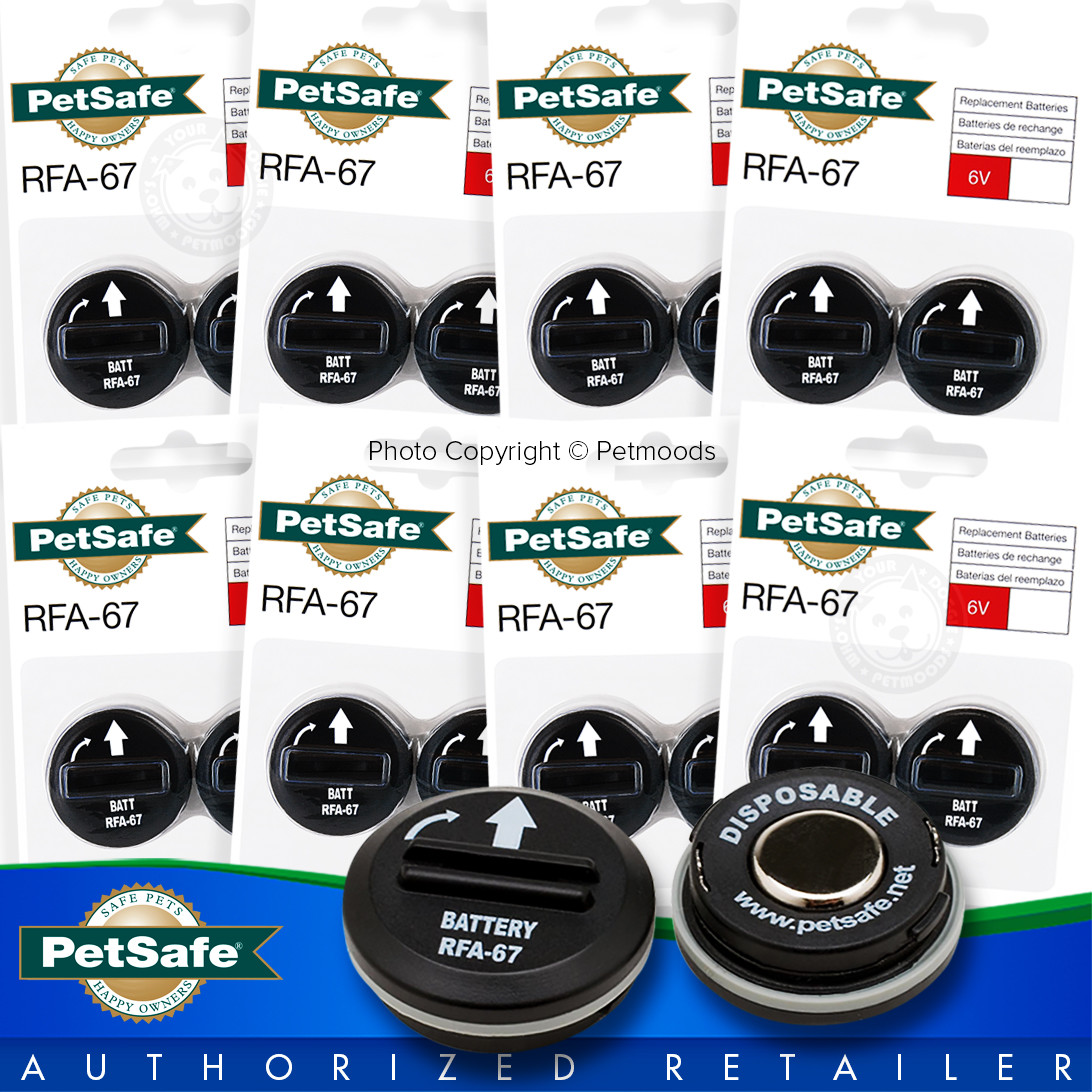 PetSafe RFA-67D-11 Batteries 6V for Dog Fence Collar Receiver PIF-275-19 PUL-275