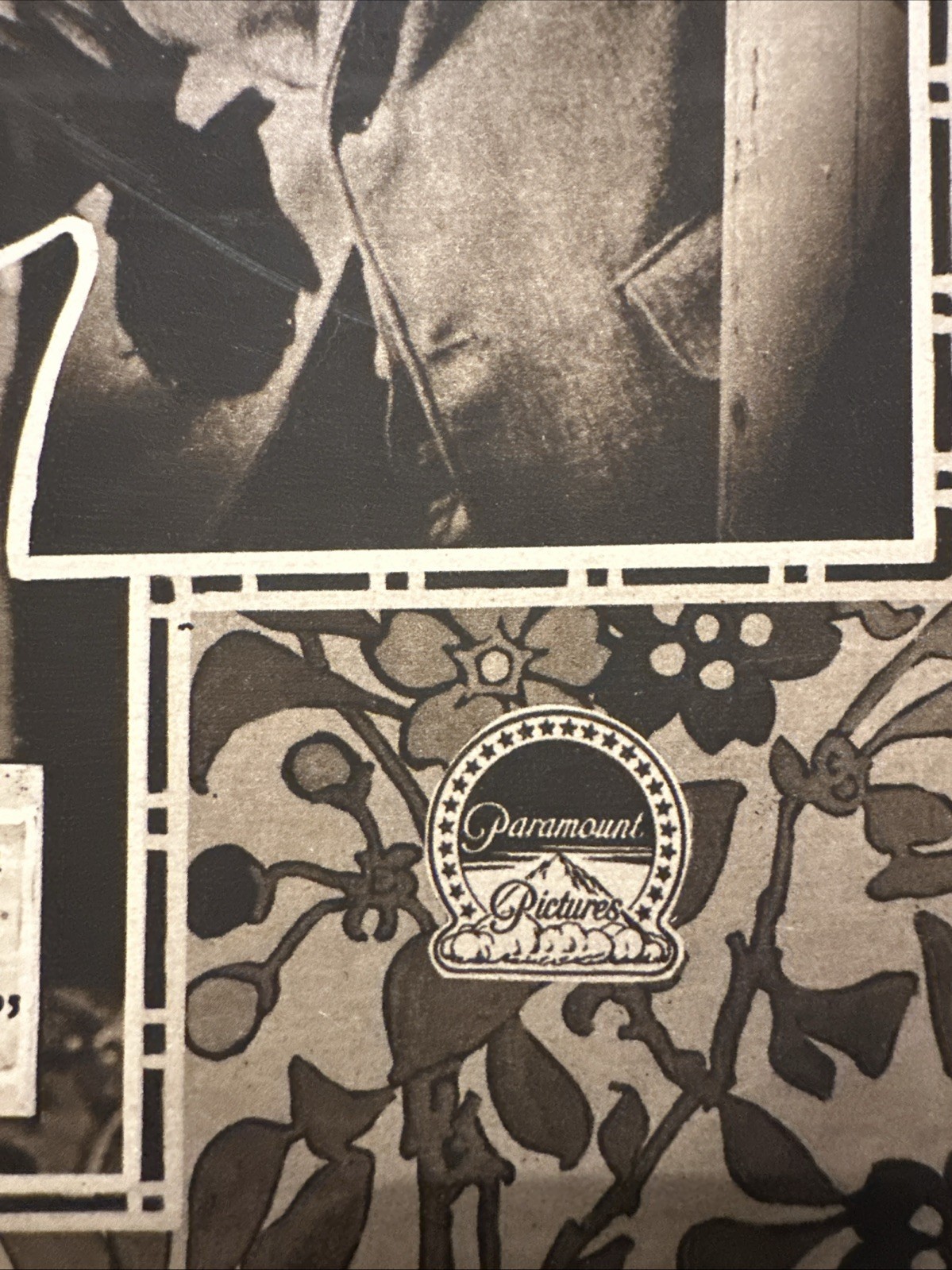 ANTIQUE ART CRAFT PICTURES/ PARAMOUNT “William Faversham” SILVER KING POSTER