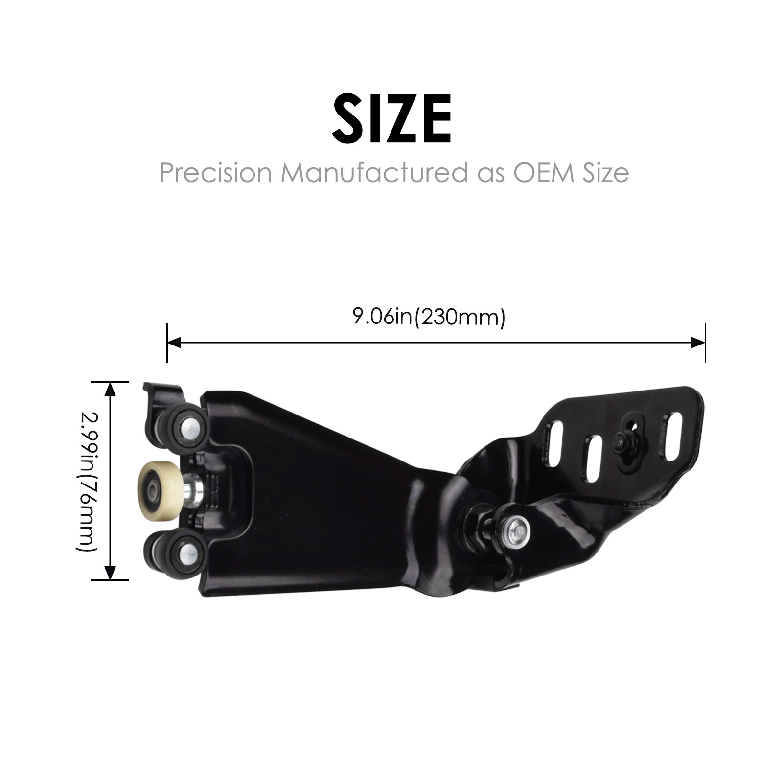 Sliding Door Hinge Middle Roller Left & Right For Ford Transit Connect 2014-2023