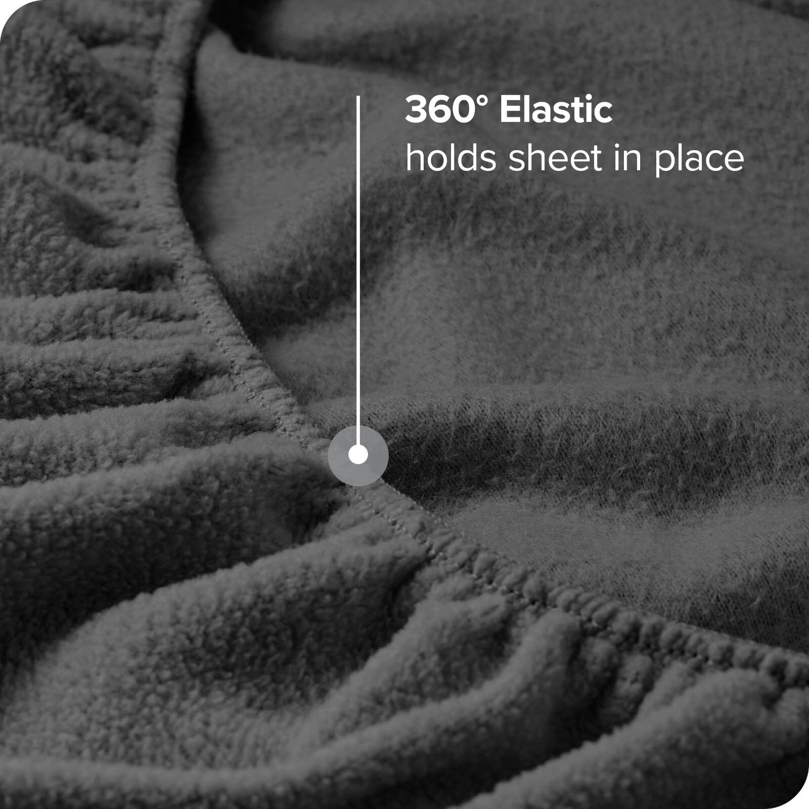 Super Soft Fleece Fitted Bottom Bed Sheet - Deep Pocket - Cozy - All Season