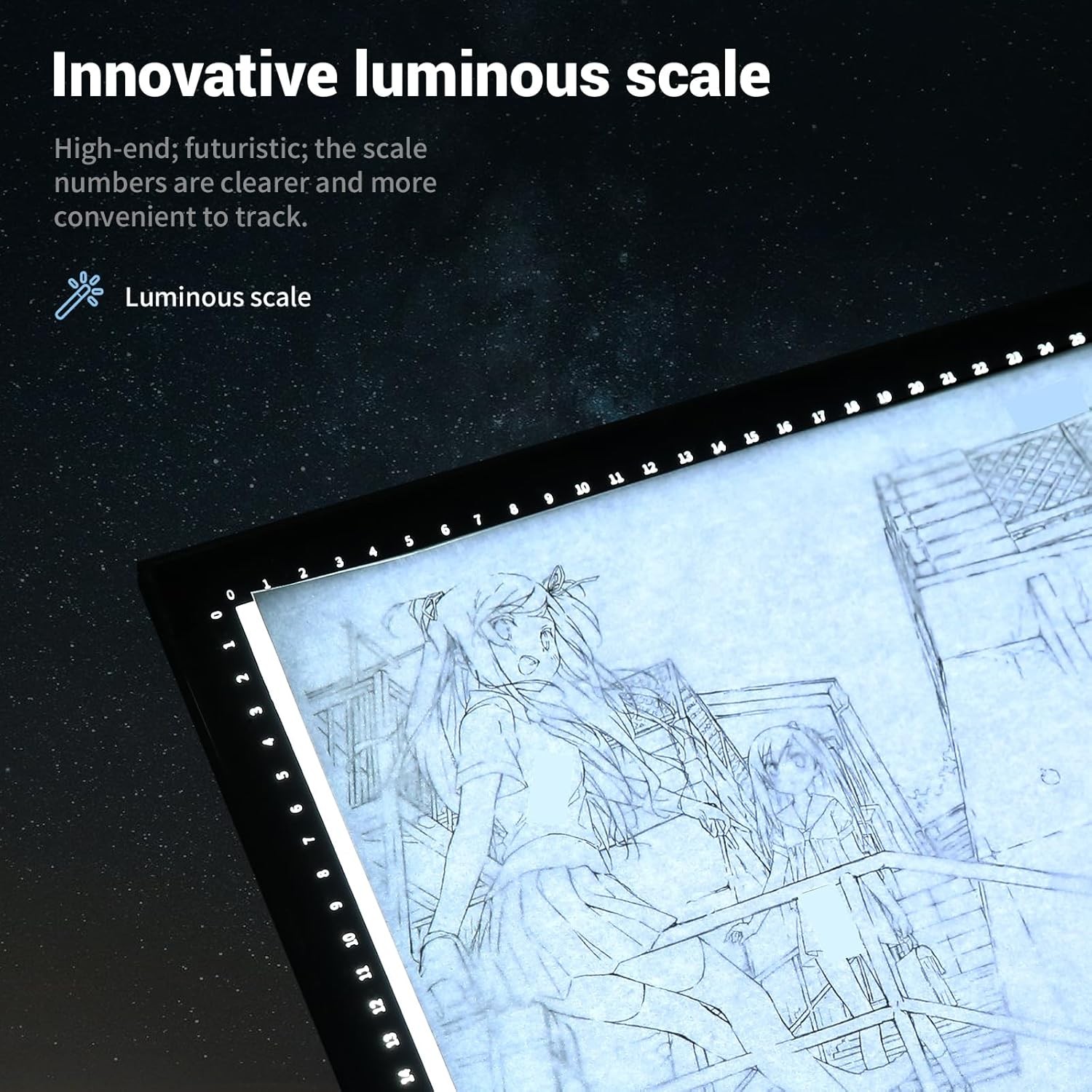 ColorWeaveArt A2 LED Light Pad for Diamond Painting – Tracing Light Box with 1