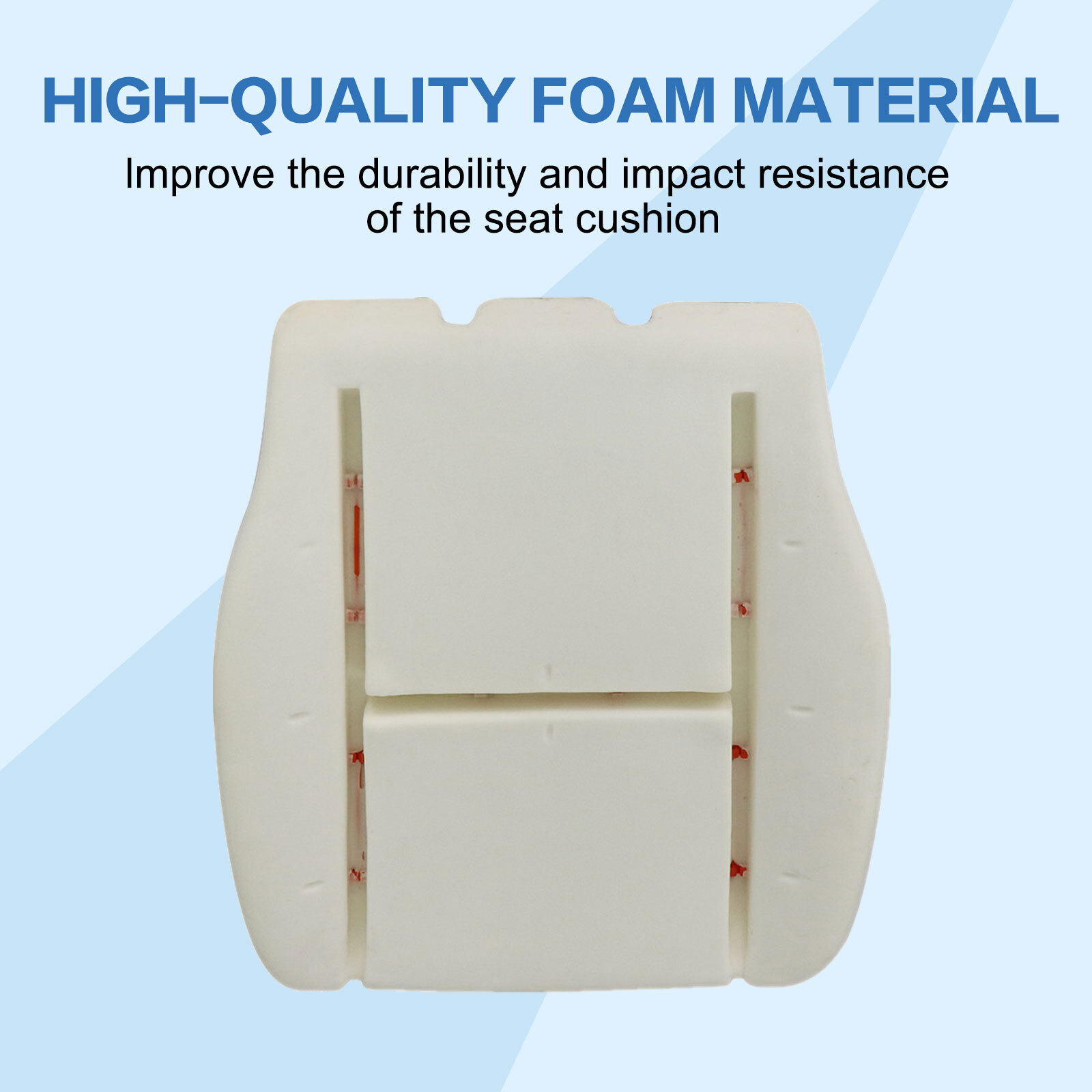 For 07-14 Chevy Silverado 1500 Driver Side Bottom Cloth Seat Cover+Foam Cushion