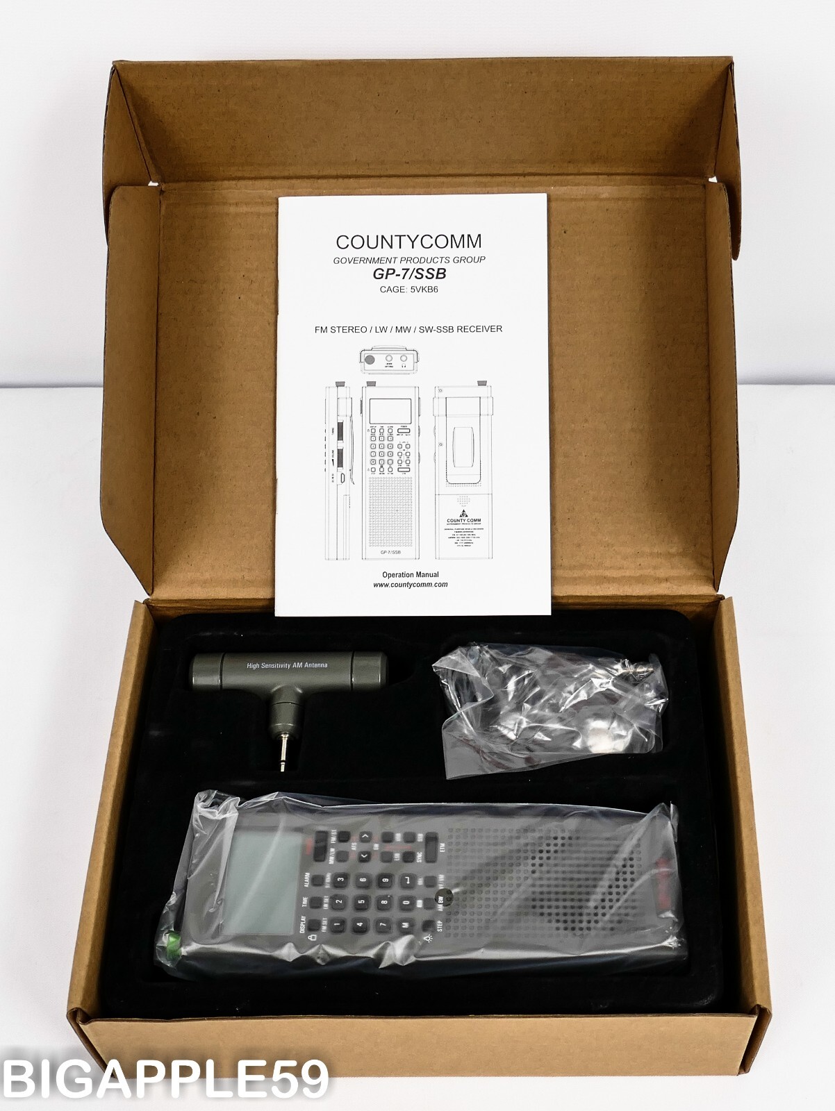 County Comm GP-7/SSB Handheld AM FM SW Radio Receiver PERFECT FOR EMERGENCY PREP