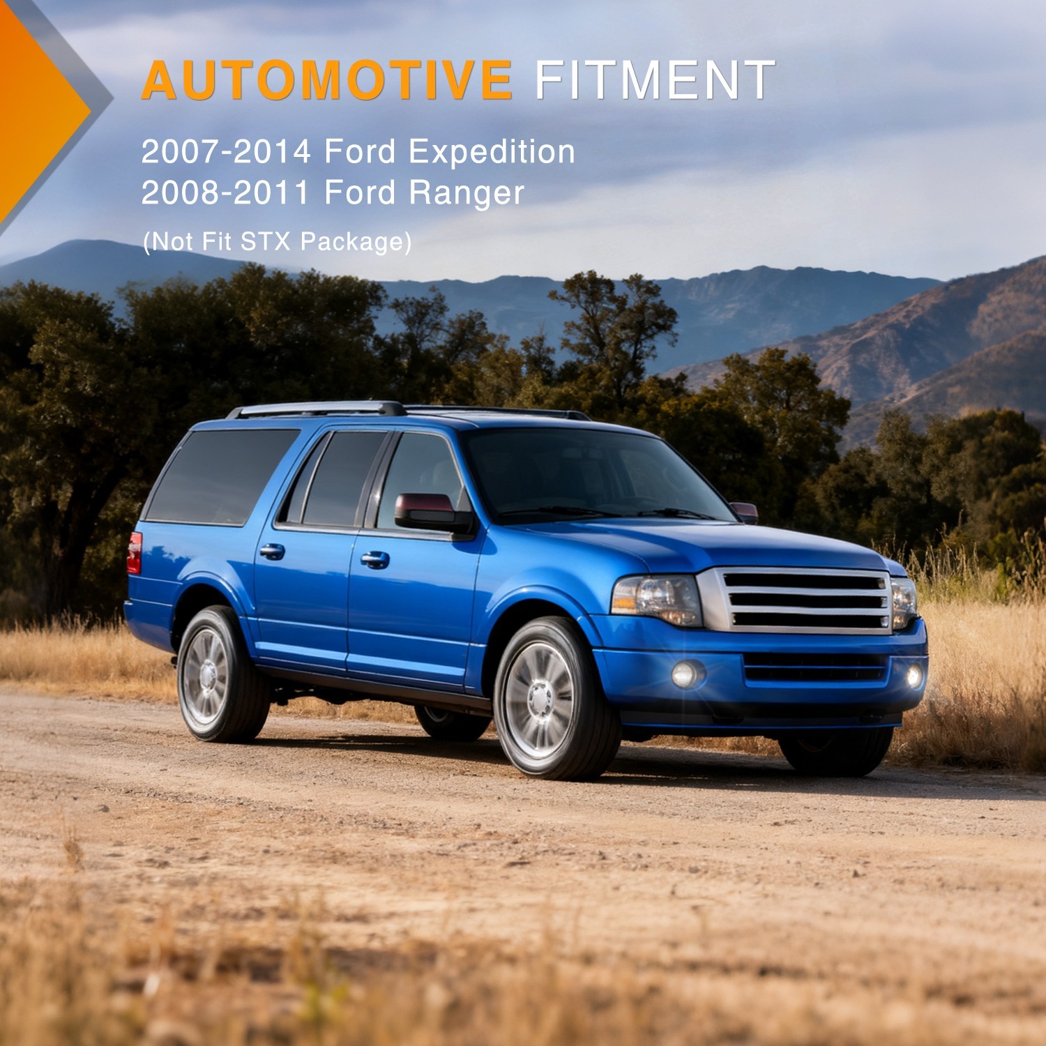 Nilight Fog Lights Assembly for 2007-2014 Ford Expedition 2008-2011 Ford Ranger