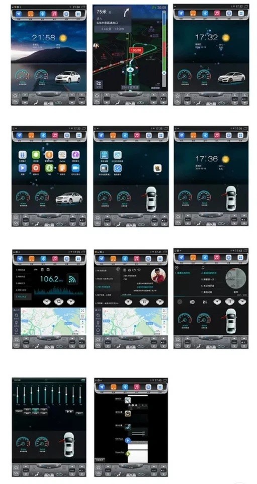 Car Radio For Chevrolet Equinox 2011-2017 Android Auto Stereo iPhone CarPlay GPS