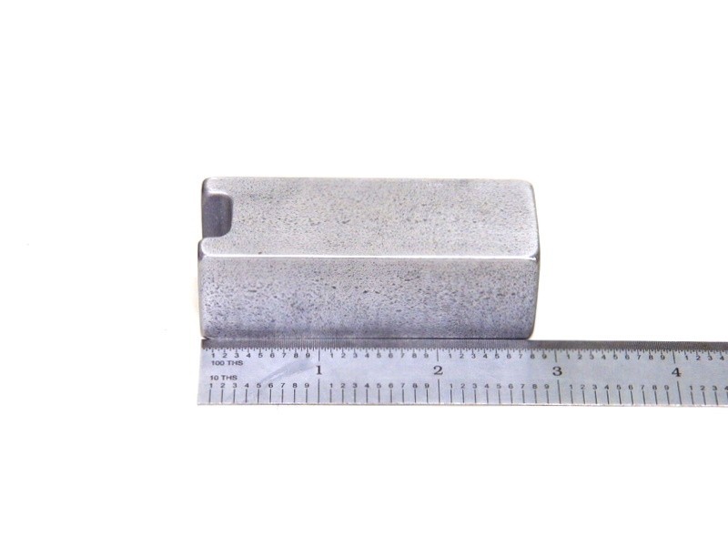12 Oz Steel Nut Plate Bucking Bar With Hole for a Cleco - Aircraft Tool .(2-4-7)
