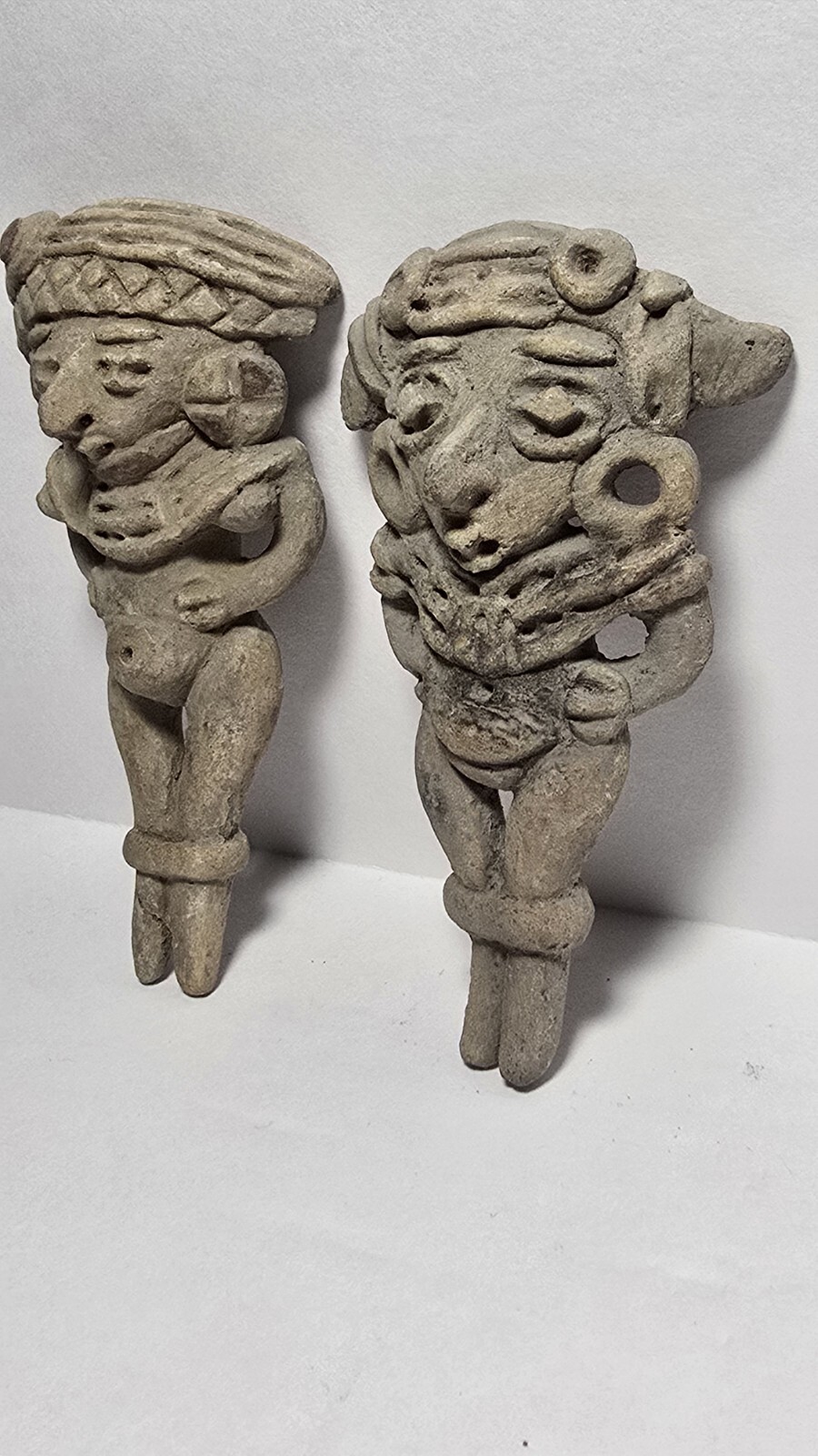 Precolumbian Chupicuaro Terracota Ladys Figures 1200BC 400AD