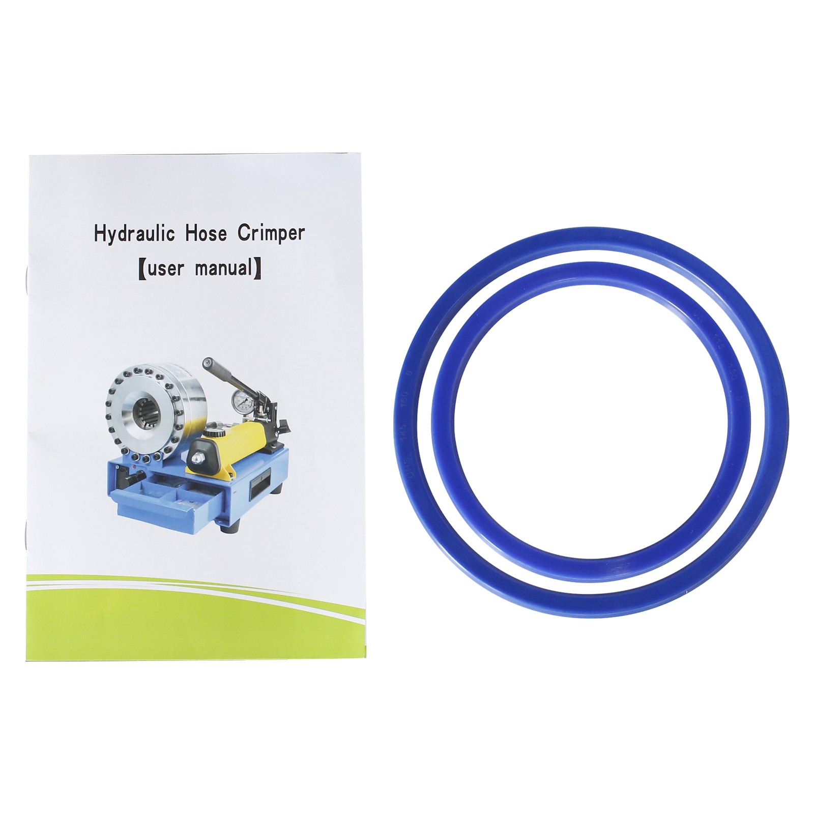 High Pressure Manual Hydraulic Hose Crimper Hose Pipe Crimping With 8 sets Molds