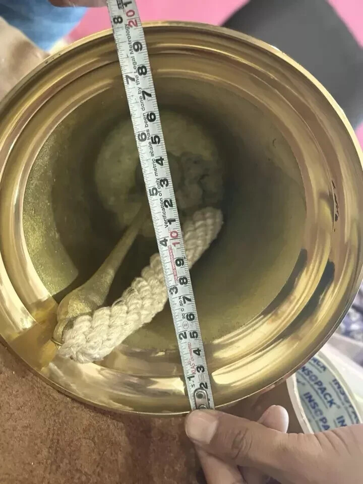 Large Nautical Ship's Boat Bell 11" Solid Brass Marine Maritime Wall Decor GIFT