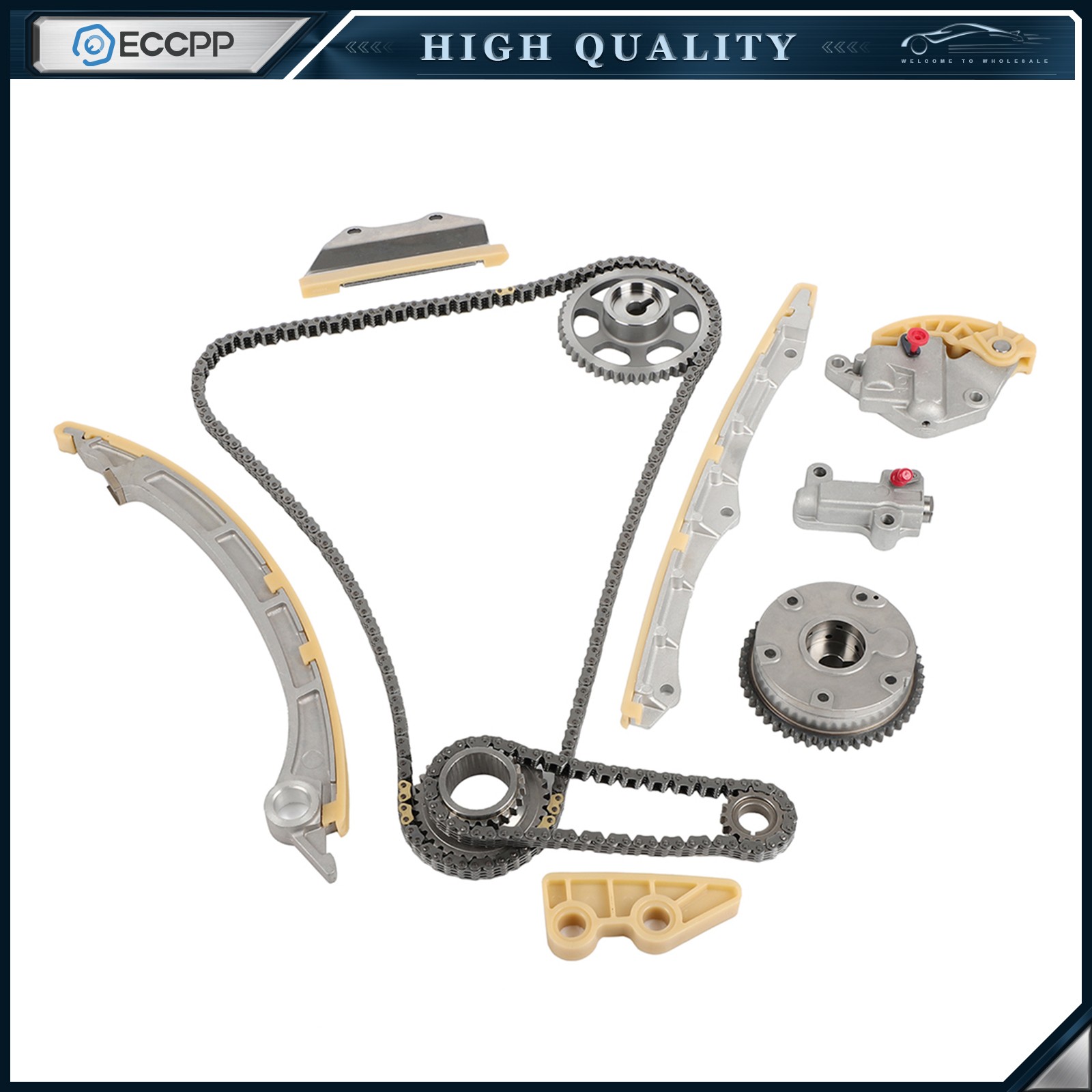 Timing Chain Kit VVT Sprocket Set For HONDA ACCORD CR-V 2008-2015 2.4L L4 DOHC