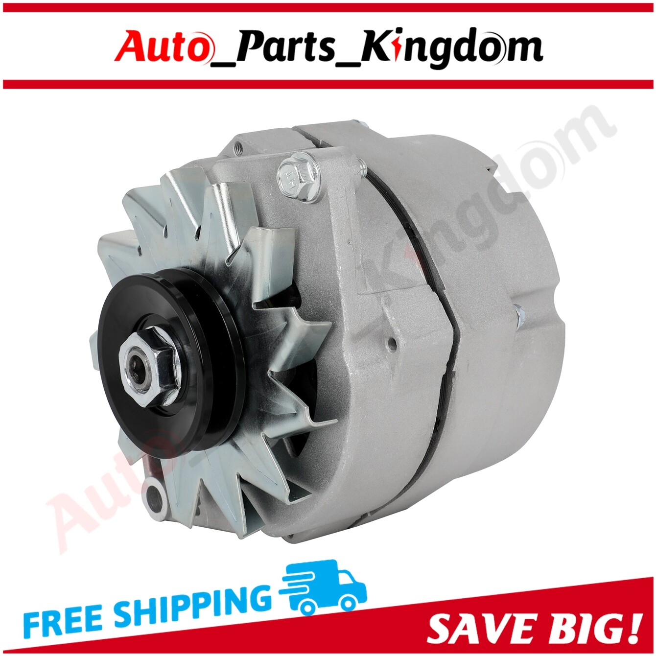 For High Output 105Amp 1-Wire 10SI Self-exciting SBC BBC GM ADR0151 Alternator