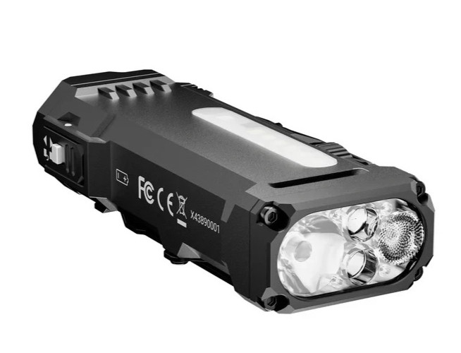 WUBEN X4 Rechargeable Flashlight Resists Water/Impact Turbo-Moon Mode Battery