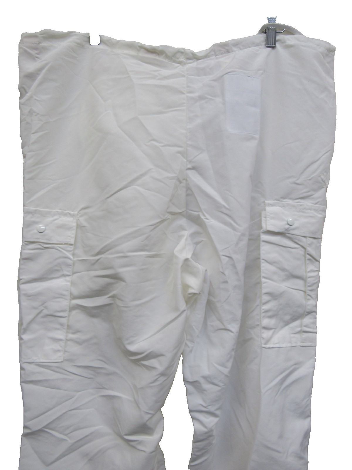 US GI Snow Camo Trousers Pants White Nylon Large Reg Tennier Industries 2018 NOS