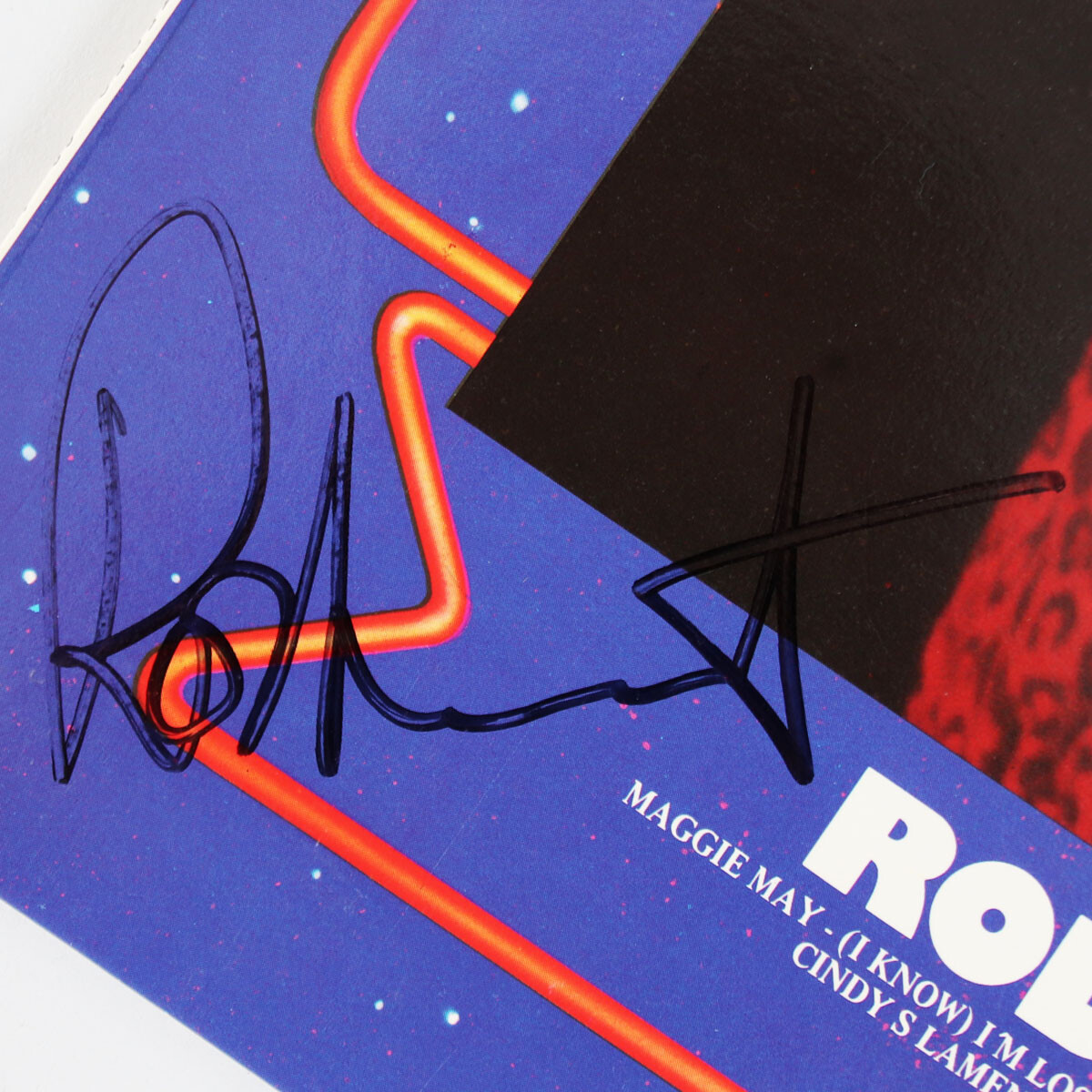 Rod Stewart Signed Record Album (Spanish) - COA BAS