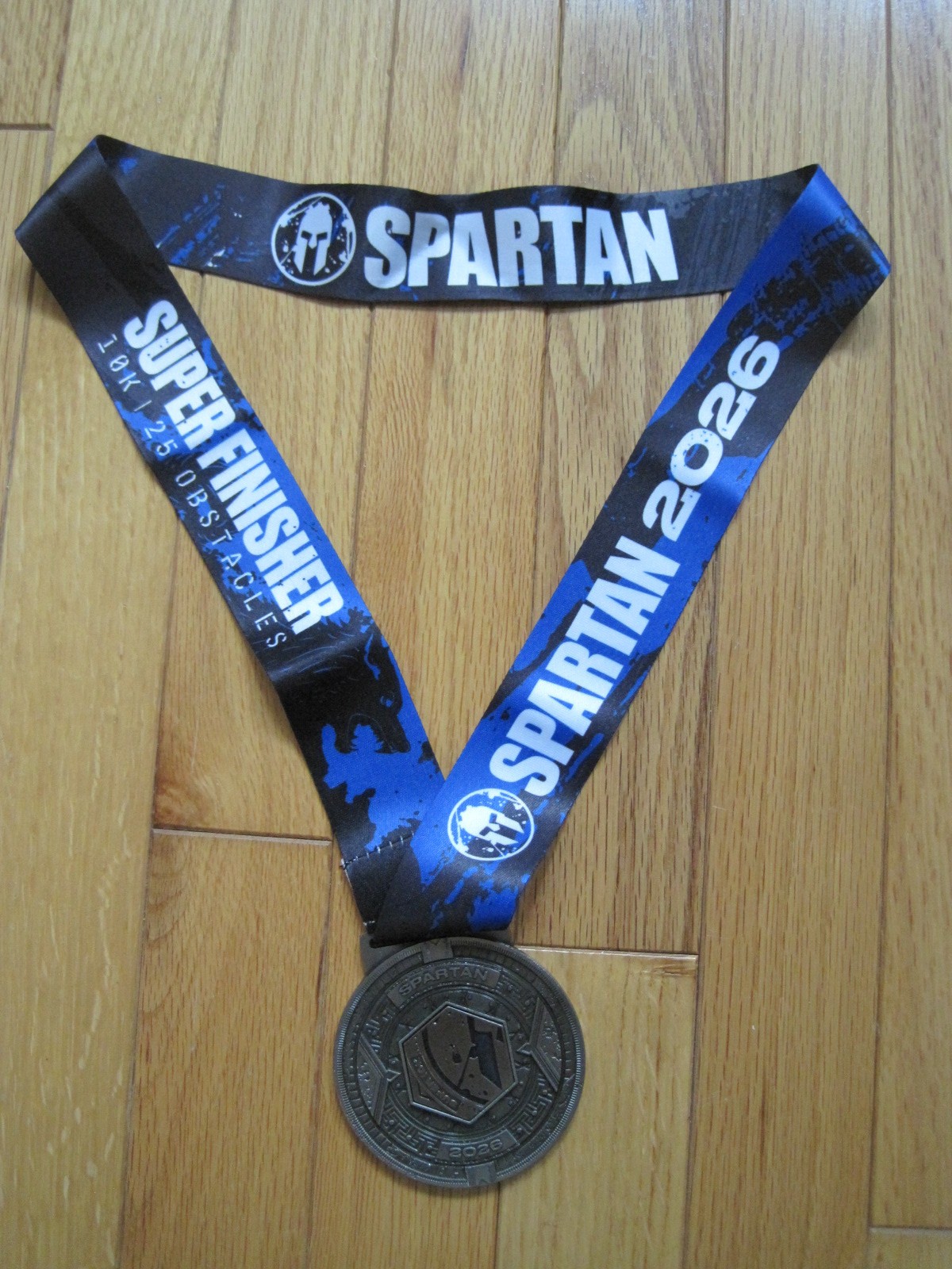 New Unworn 2026 Spartan Race Super 10K Medal