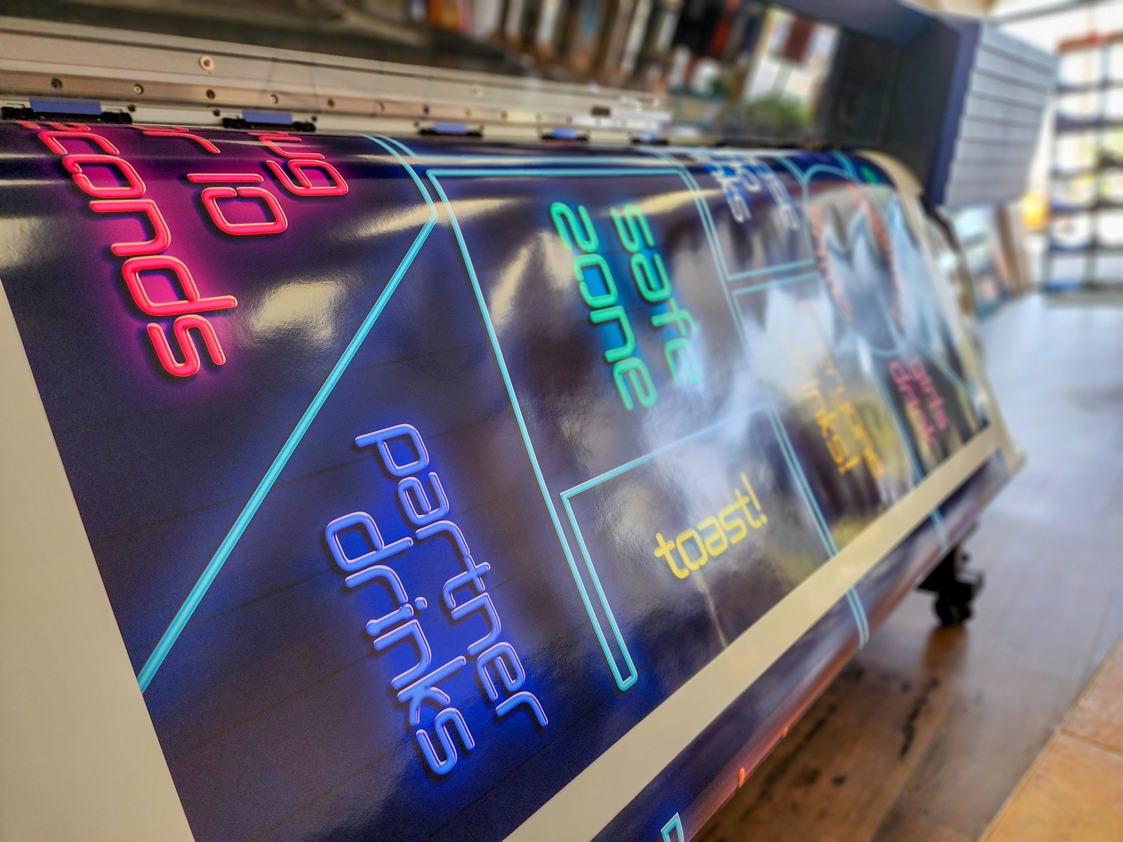 Laminated Cornhole Board Wraps – USA Flag & Eagle – High Quality Vinyl