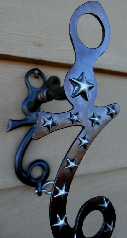Gary Avila Seven Cheek Silver Stars Centennial Iron Horse Bit