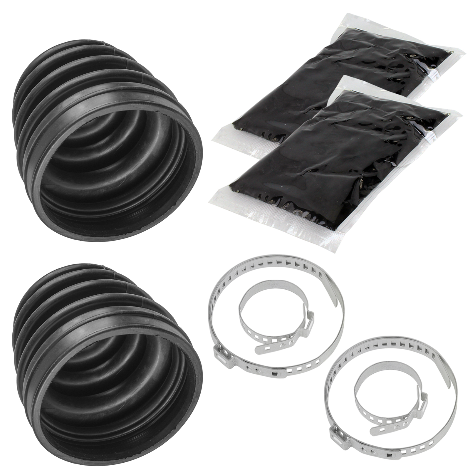 Rear Axle Inner And Outer CV Boot Kits for Polaris Sportsman 500 4X4 HO 1999-05