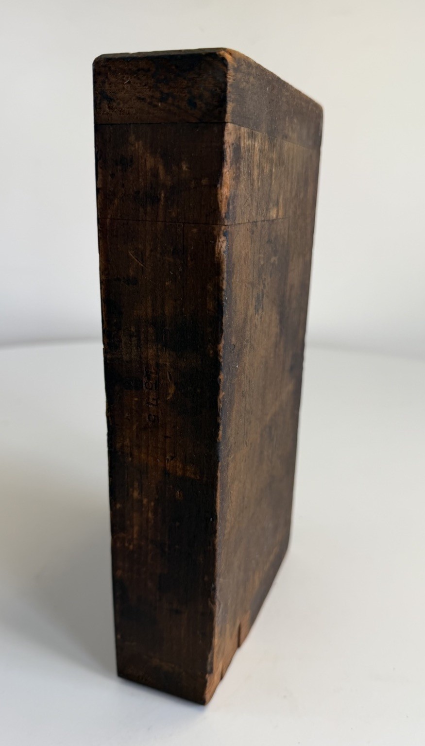 Antique Architectural Salvage Wood Industrial Foundry Pattern 1575 Steampunk