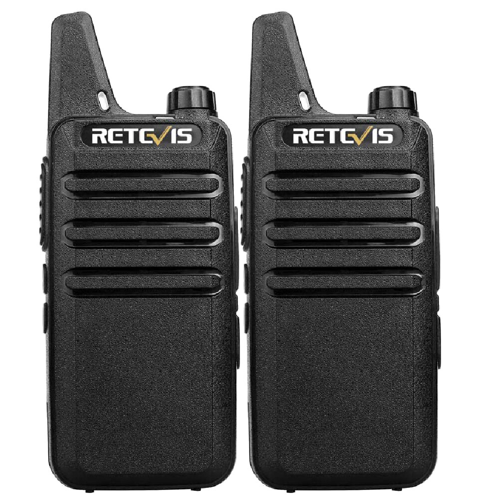 Retevis RT22 UHF Walkie Talkie Two Way Radio 2W CTCSS/DCS VOX For Family 2Pack