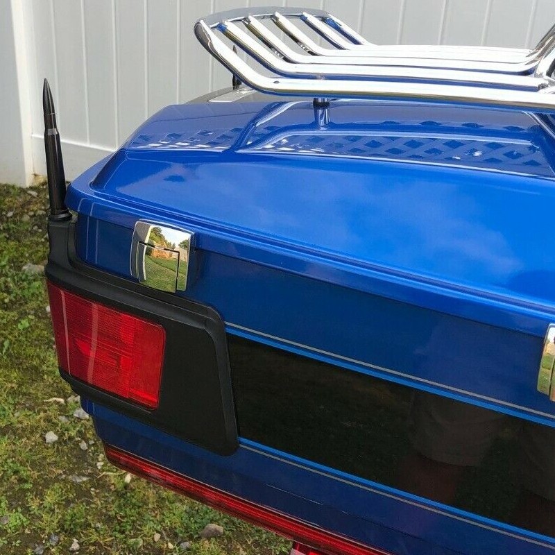 2-PACK 50 CAL BULLET SHORT ANTENNA FIT FOR 1994~16 HARLEY DAVIDSON ELECTRA GLIDE