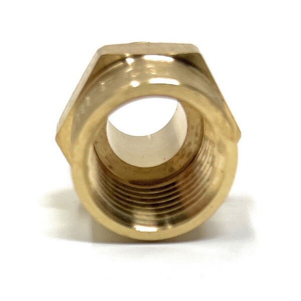 G Thread (Metric BSPP) Male to NPT Female Adapter - Lead-Free (3/8" x 3/8")