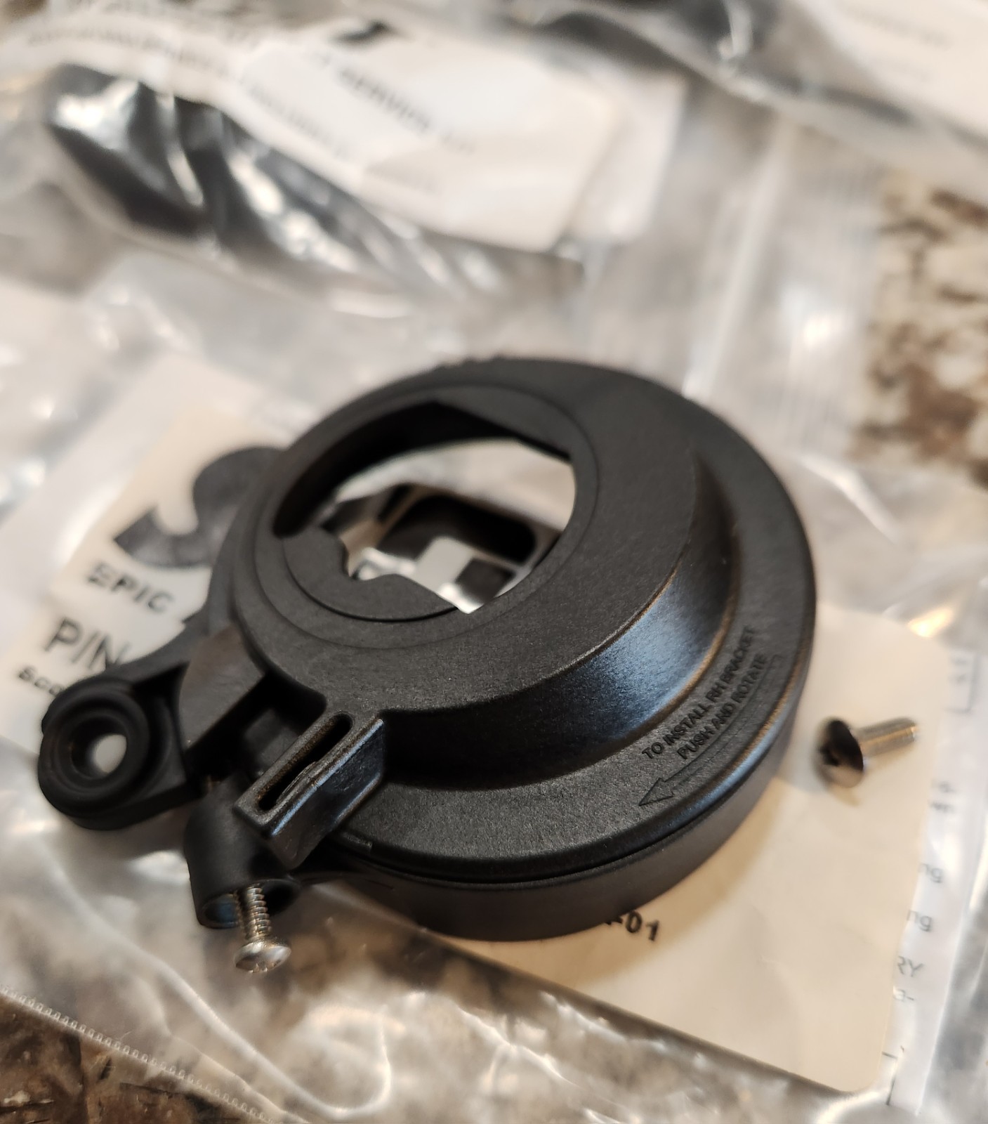 LOT of 5 NEW Scott AV3000 Mask Voice Amplifier Mounting BRACKETS SCBA 200715-01