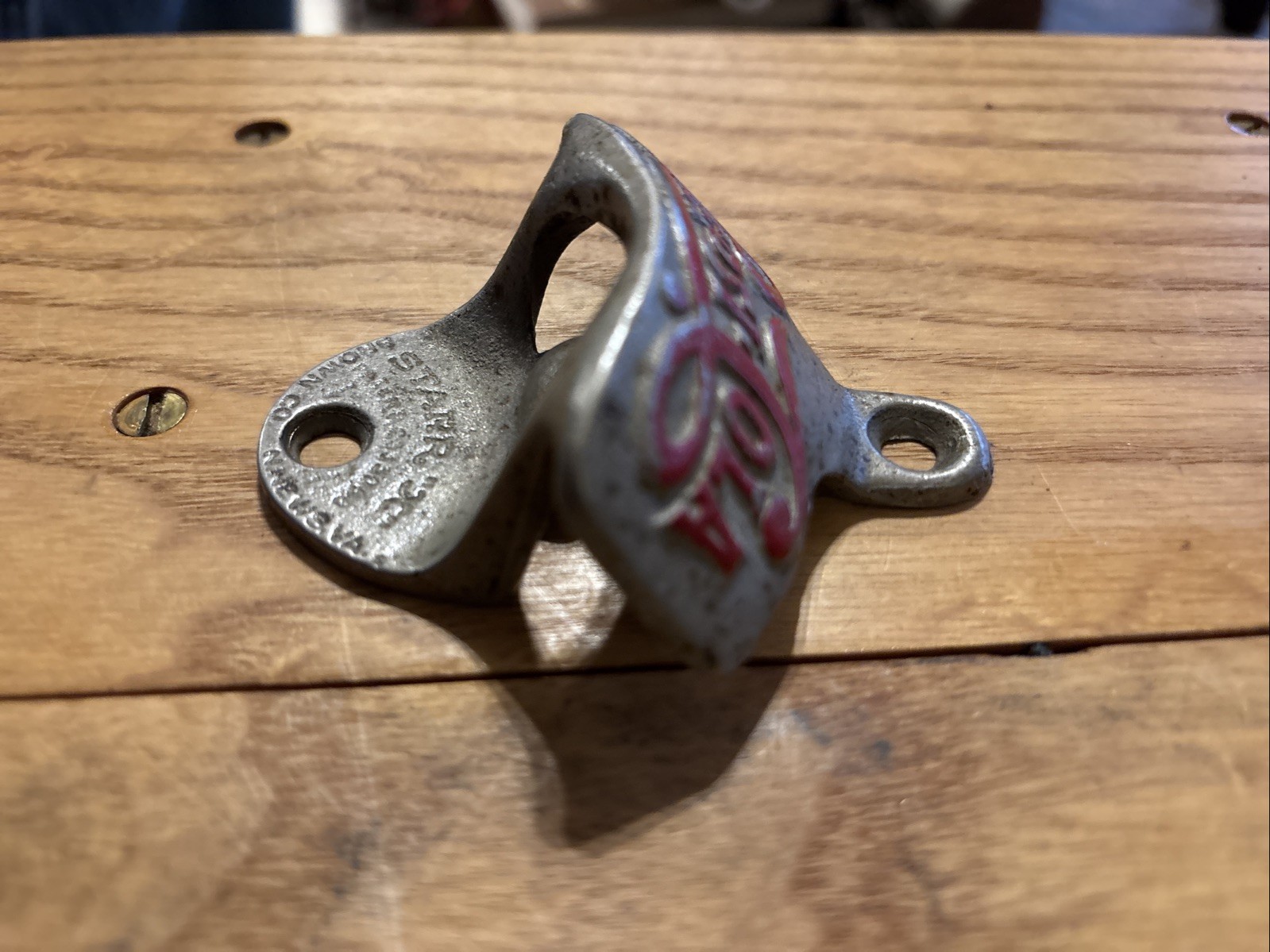 Vintage 1943 Brown Co. Star "X" Pepsi Cola Bottle Opener Newport News , VA USA