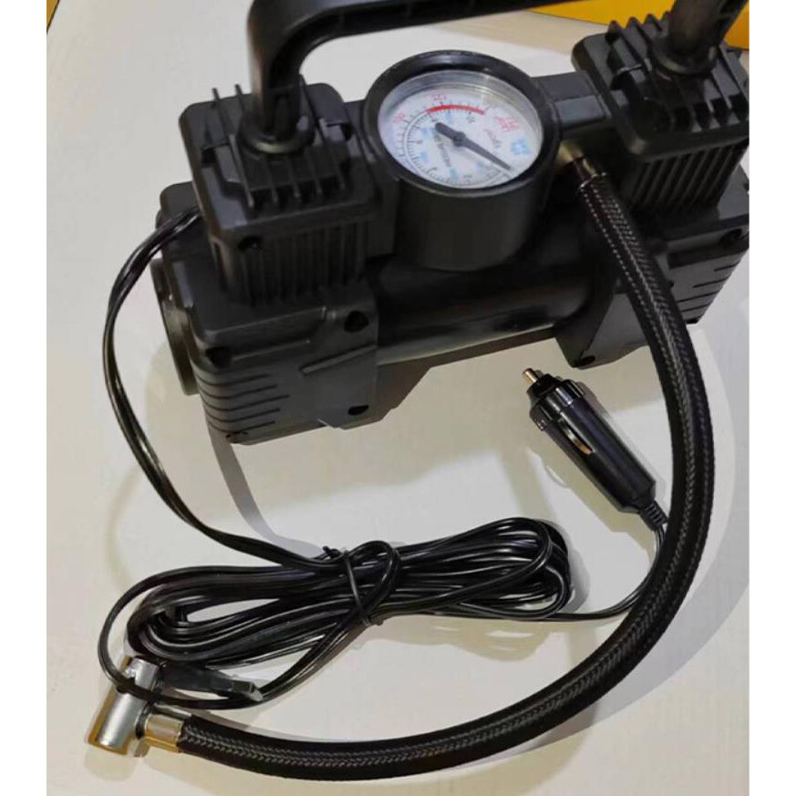12V Car Tire Inflator Electric Pump Auto Heavy Duty Portable Air Compressor