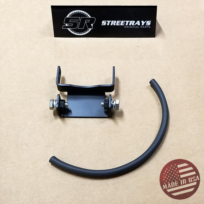 [SR] 96-18 Harley Davidson Dyna 1.5" Tank Riser Bracket Extension Kit (BLACK)