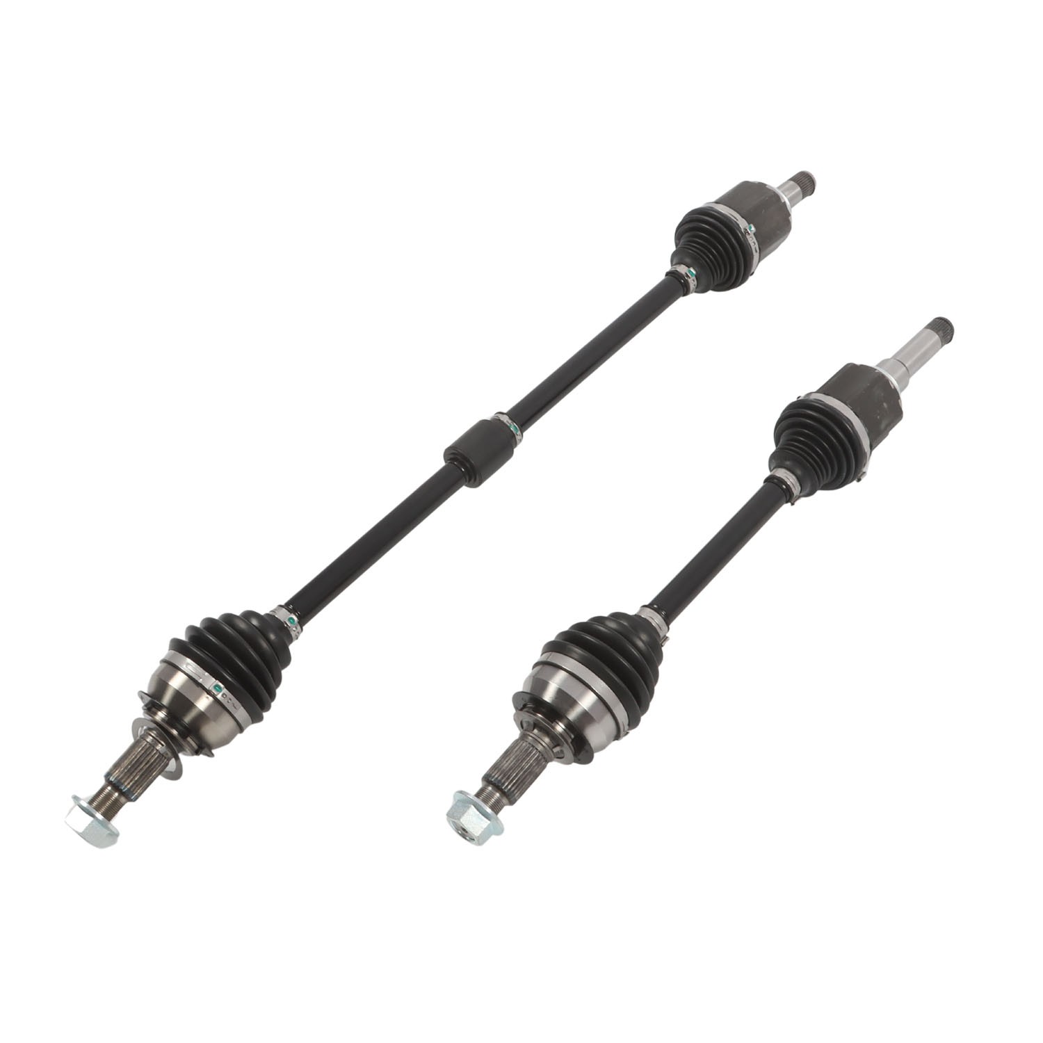 Front Pair CV Axle Joint Shaft Assembly for Chevrolet Malibu 1.5L L4 2016-2018