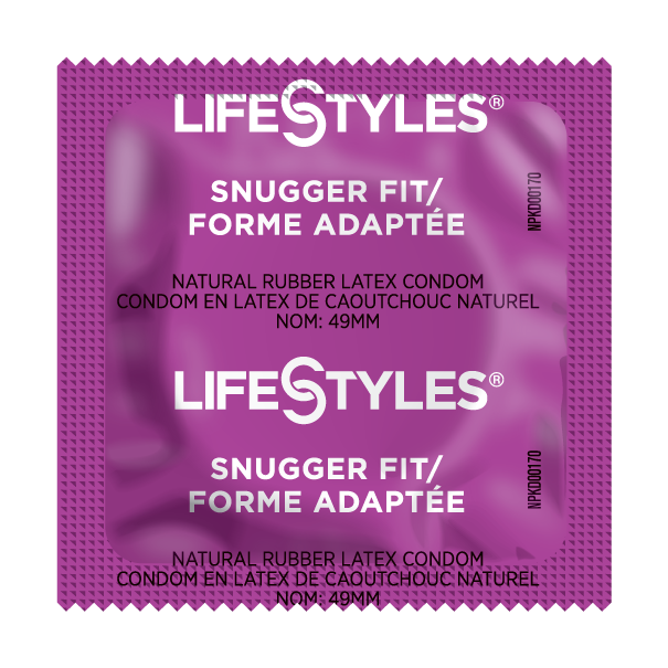Lifestyles Snugger Fit Small Lubricated Bulk Condoms - Choose Quantity