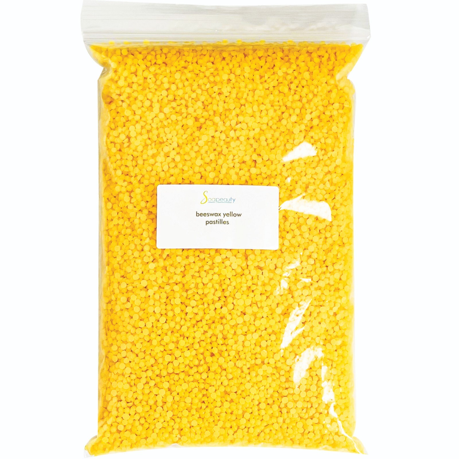 YELLOW BEESWAX BEES WAX PASTILLES PREMIUM 100% PURE NATURAL 32 OZ/2 LBS