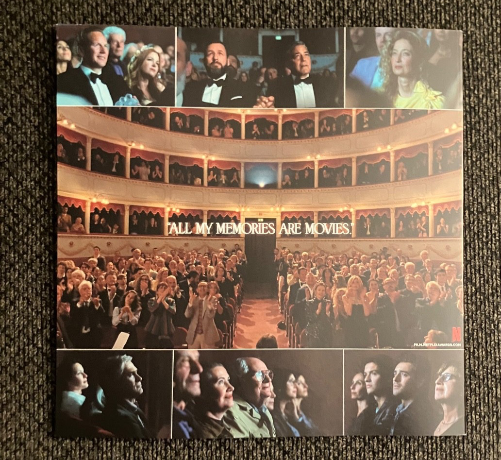 JAY KELLY (2025) 11x17 IN POSTER PROGRAM & TUDUM MAGAZINE NEW GEORGE CLOONEY