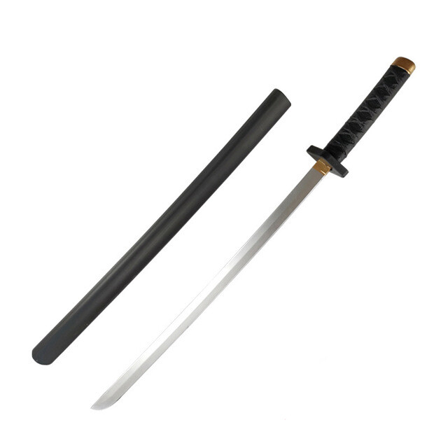 30" Katana Samurai Japanese Ninja Toy Sword Blade Cosplay Plastic Foam Props