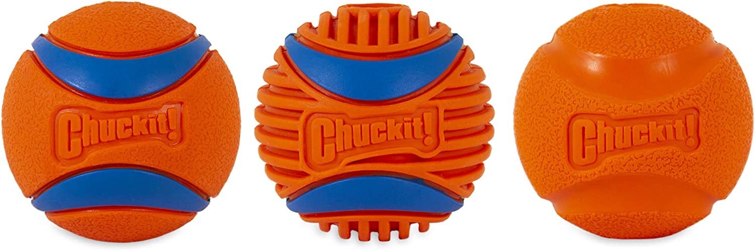 Chuckit Fetch Medley 3-Count Medium Dog Balls Variety Pack Dog Toys