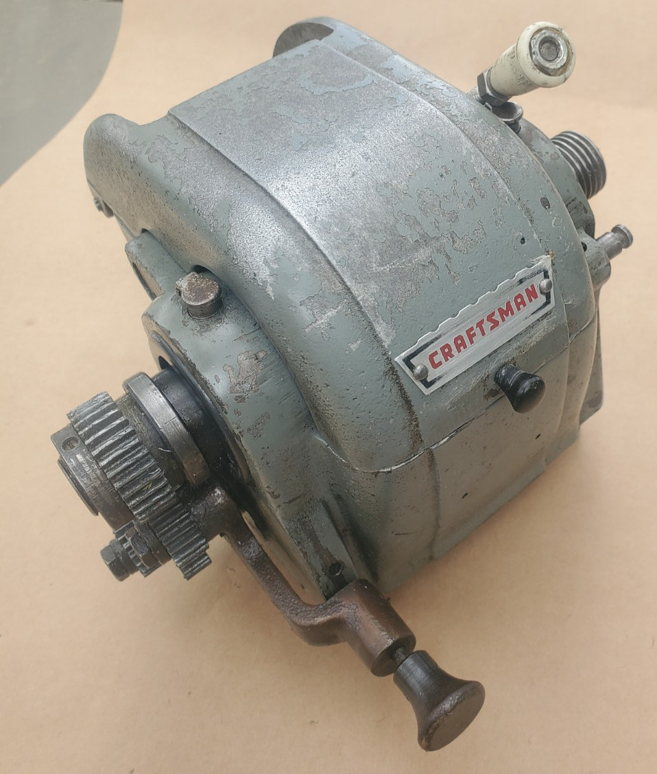 Vintage Craftsman 6” Metal Lathe Headstock Craftsman 101 Lathe Atlas