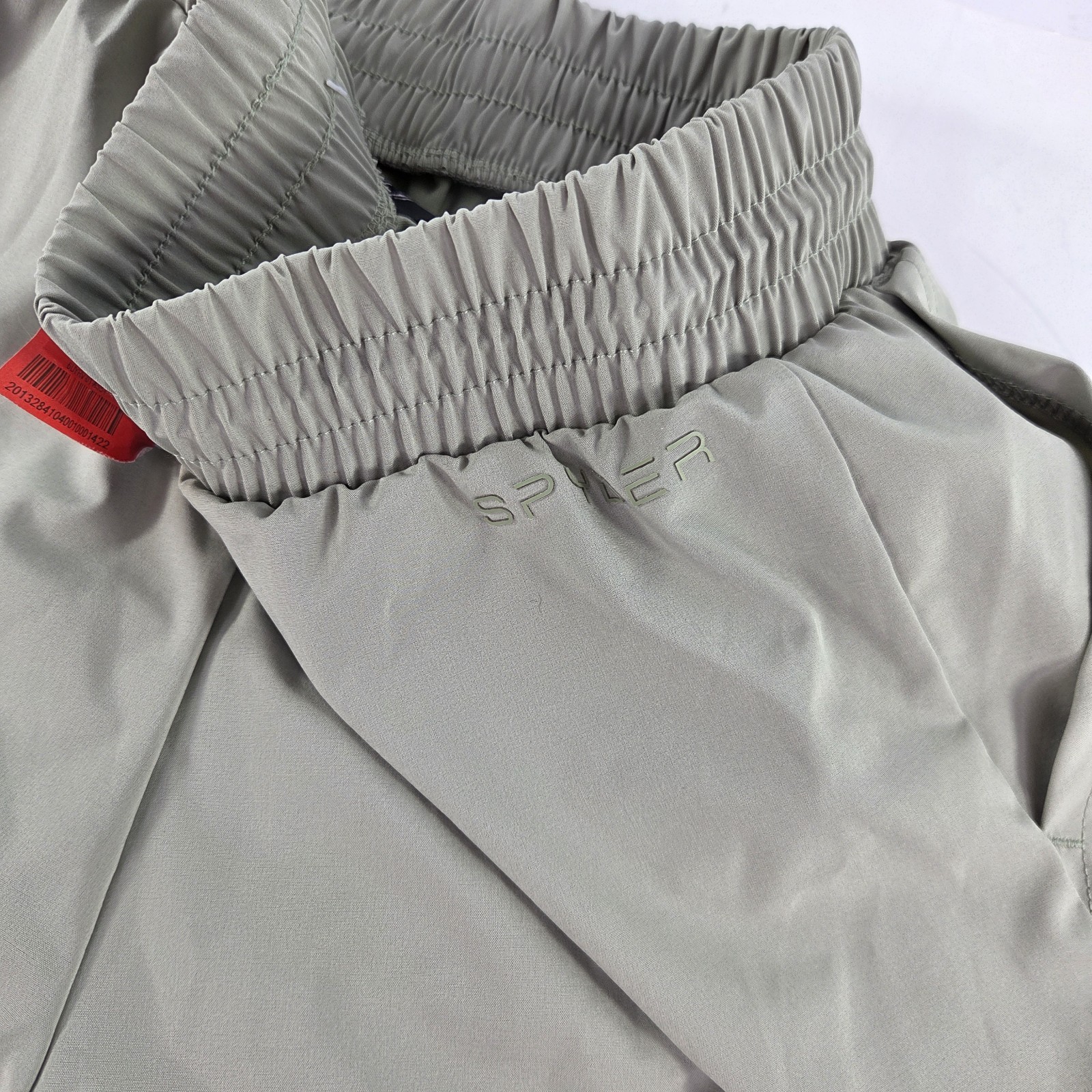 Spyder Women’s Performance Shorts SWB054 Sz L Light Olive Built-in Brief Running