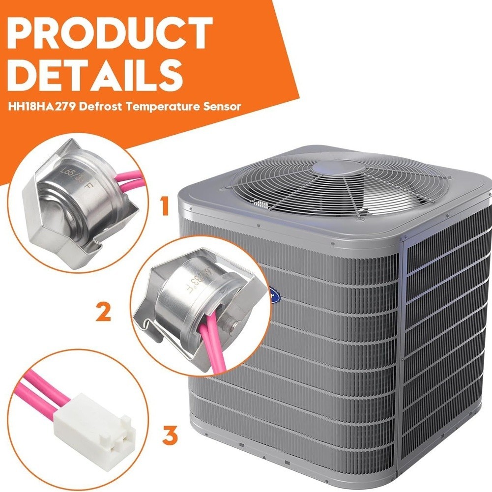 HH18HA279 Heat Pump Defrosting Thermostat Sensor Replacement For Carrier New