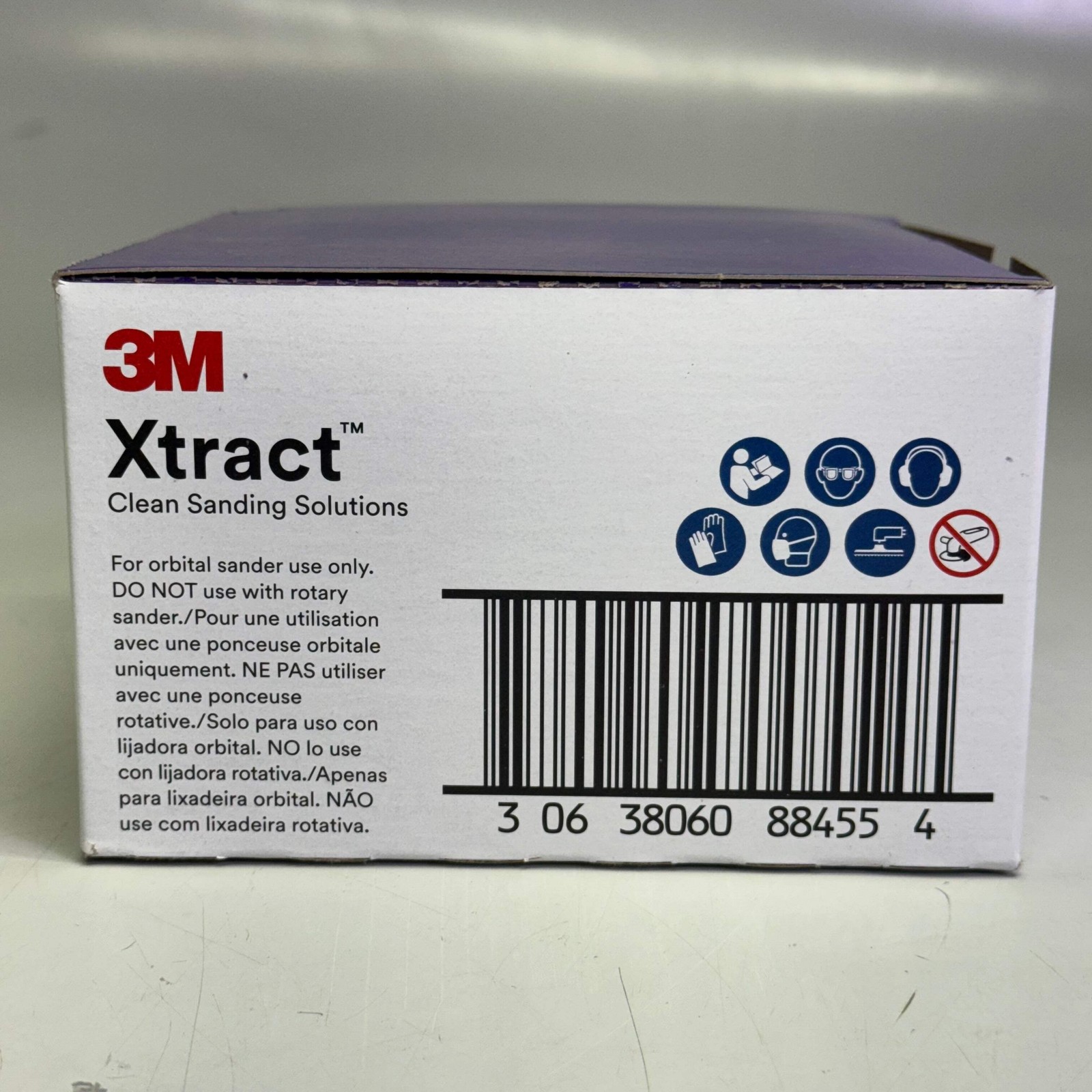 3M (50 PK) 6" Cubitron II Xtract Sanding Net Disc 710w 80 Grit Purple 88455 Hook