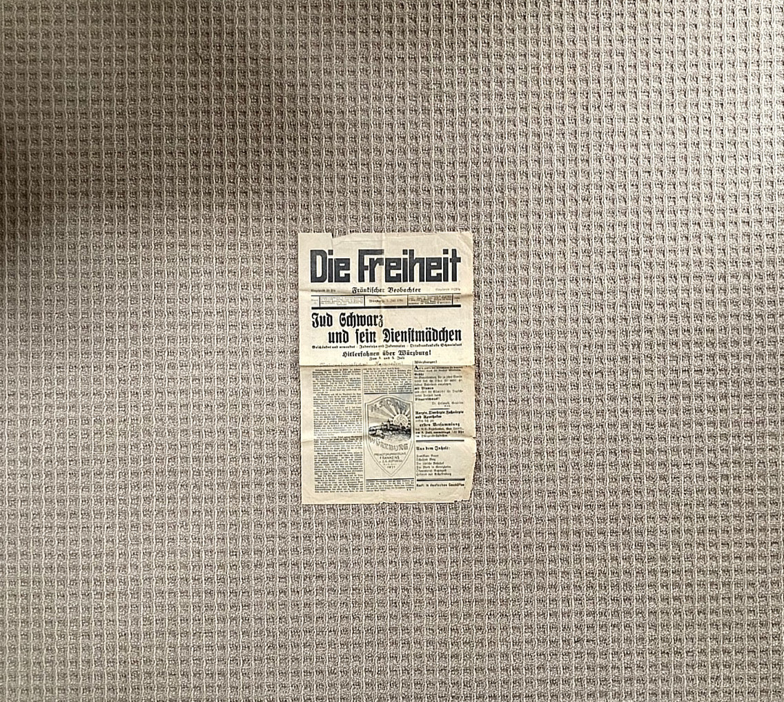 PRE-WW2 GERMAN NAT. SOC. DIE FREIHEIT FRANKISCHER BEOBACHER NEWSPAPER JUL. 1931