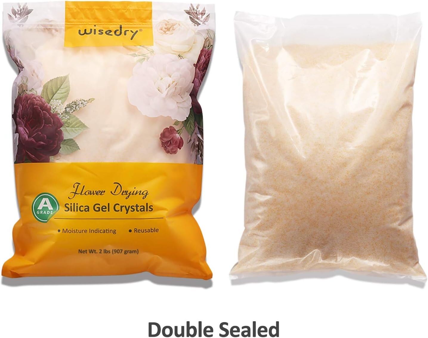 Silica Gel Crystal for Flowers Drying, Fine Crystals, Color Indicating, Reusable