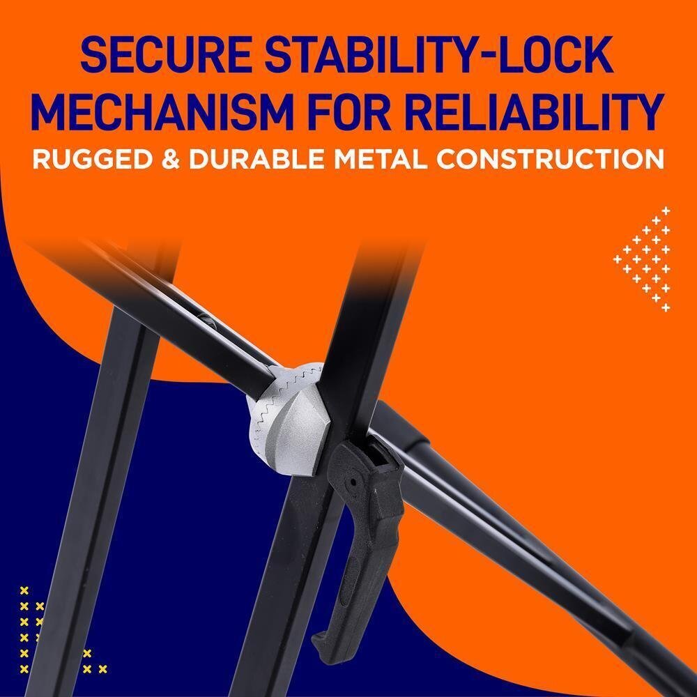 Pyle Electronic Keyboard Stand - Digital Piano Keyboard Mount Holder, Adjustable