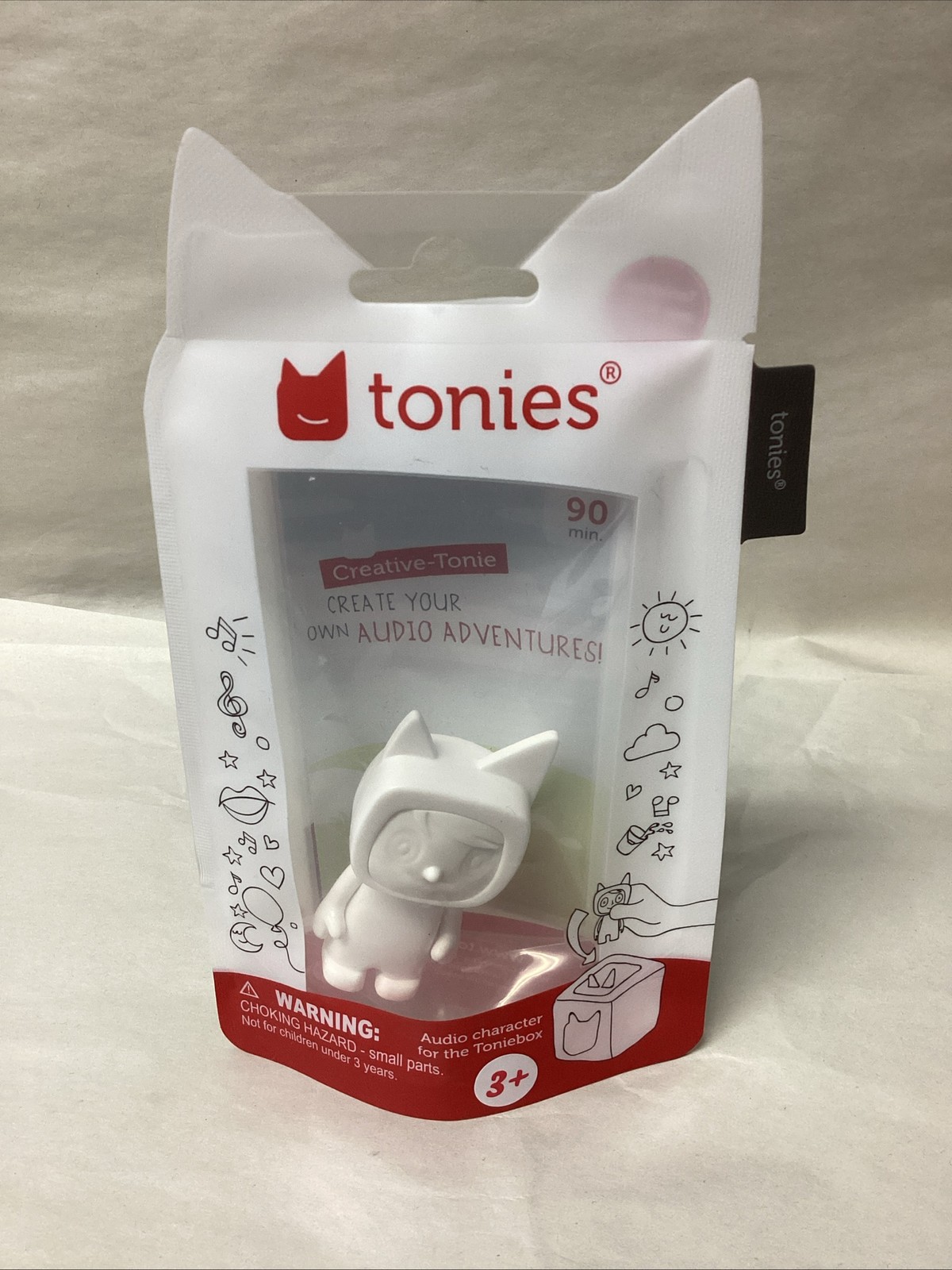 Tonies DIY Creative Toy Figurine; RecordableUpload up to 90 Minutes of Your Own