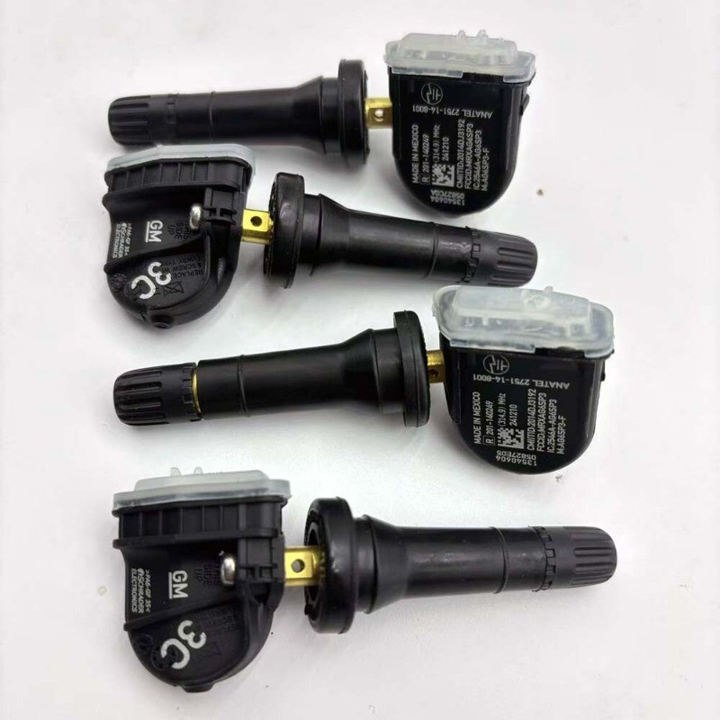 4X Genuine Tire Pressure Monitoring Sensor OEM TPMS For Chevy Model 13540604