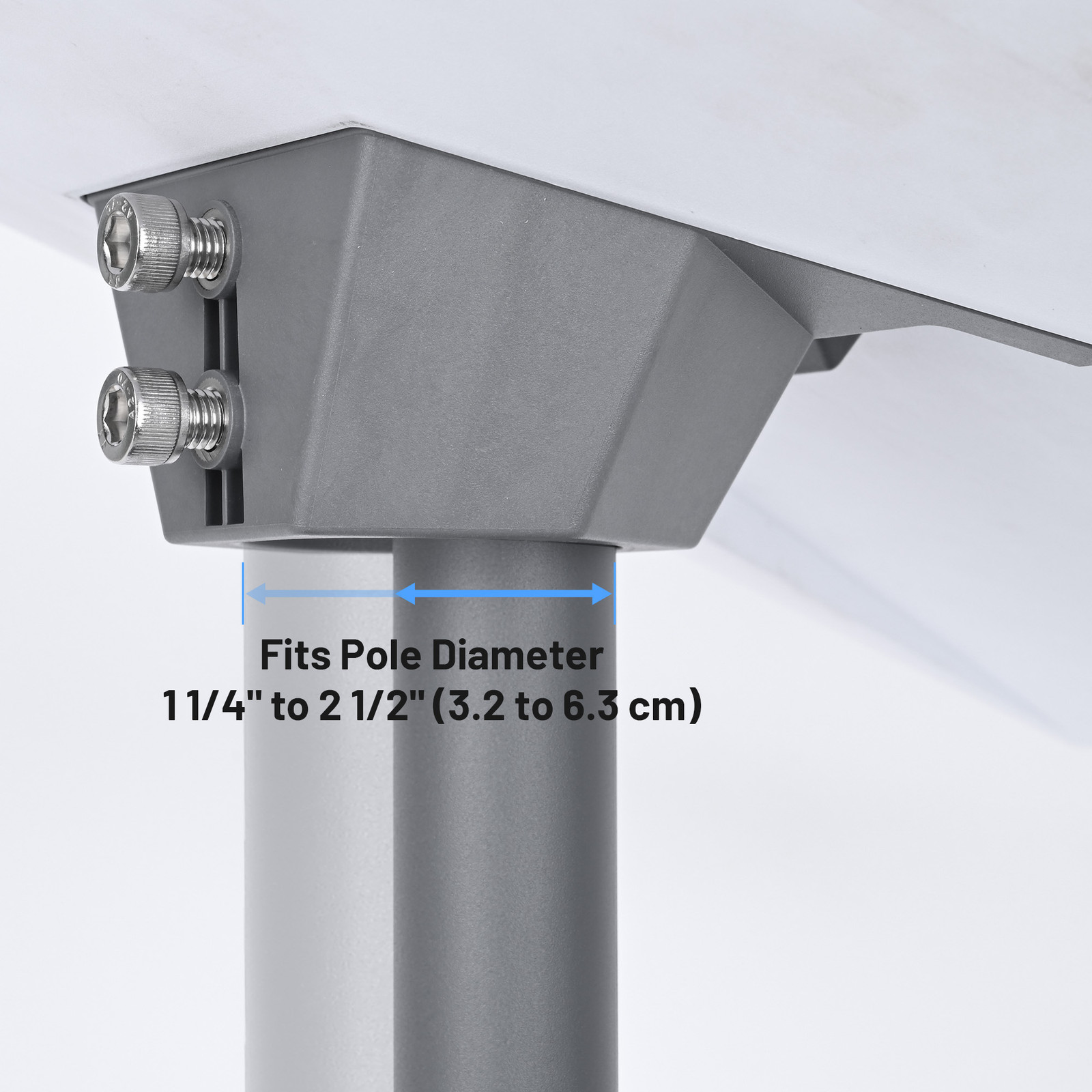 Yescom Starlink Gen3 Pipe Adapter for Pole Mounting Kit for Standard Dish V3