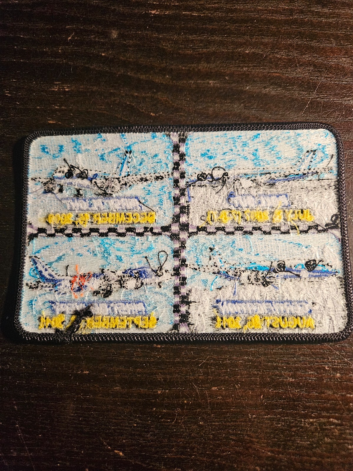 Boeing Experimental Flight Test Team Patch Logo Rare 4” Iron On Vtg